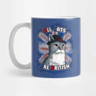 All Cats Are British Mug